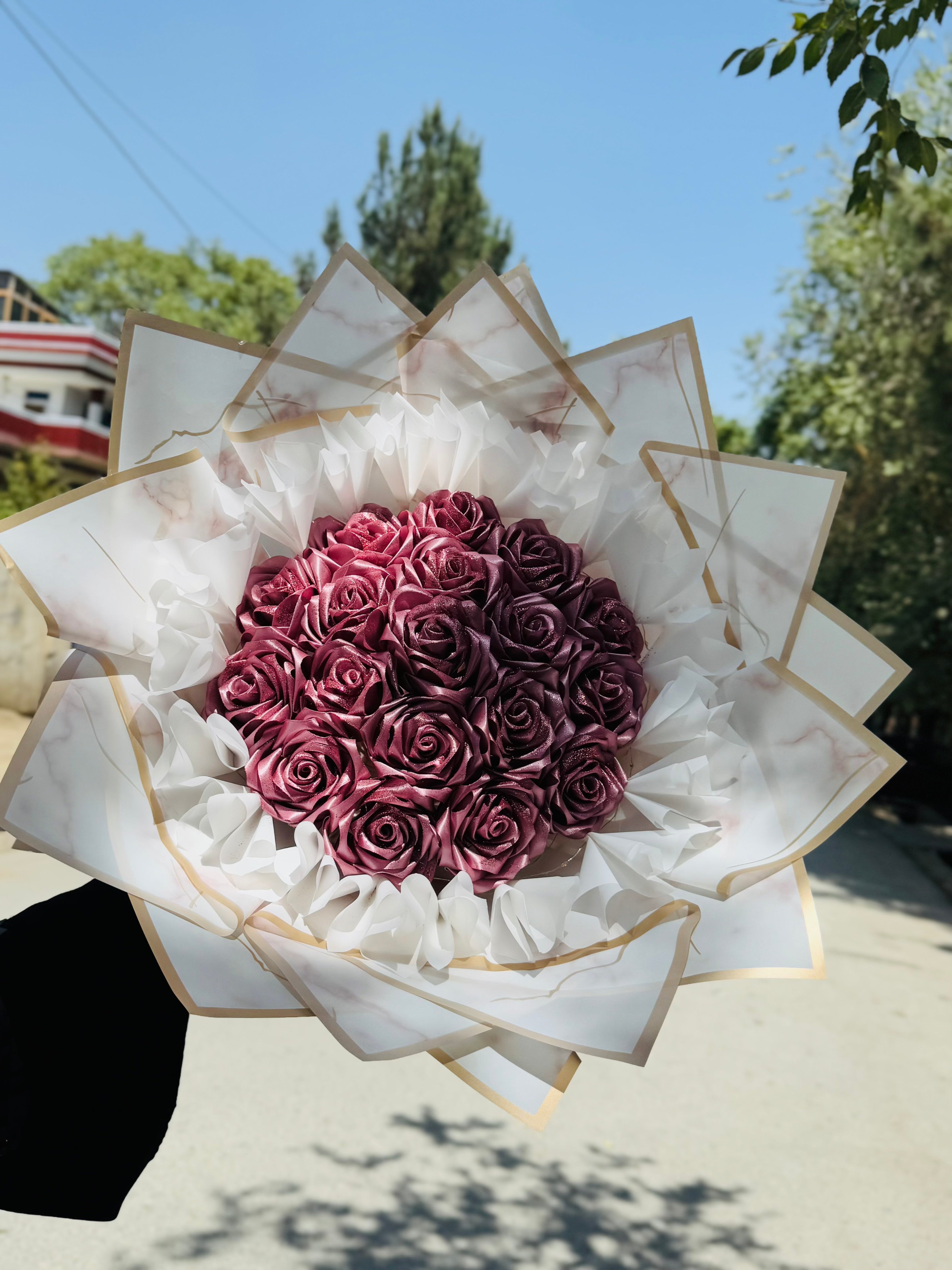 دسته گل ربانی سایز متوسط