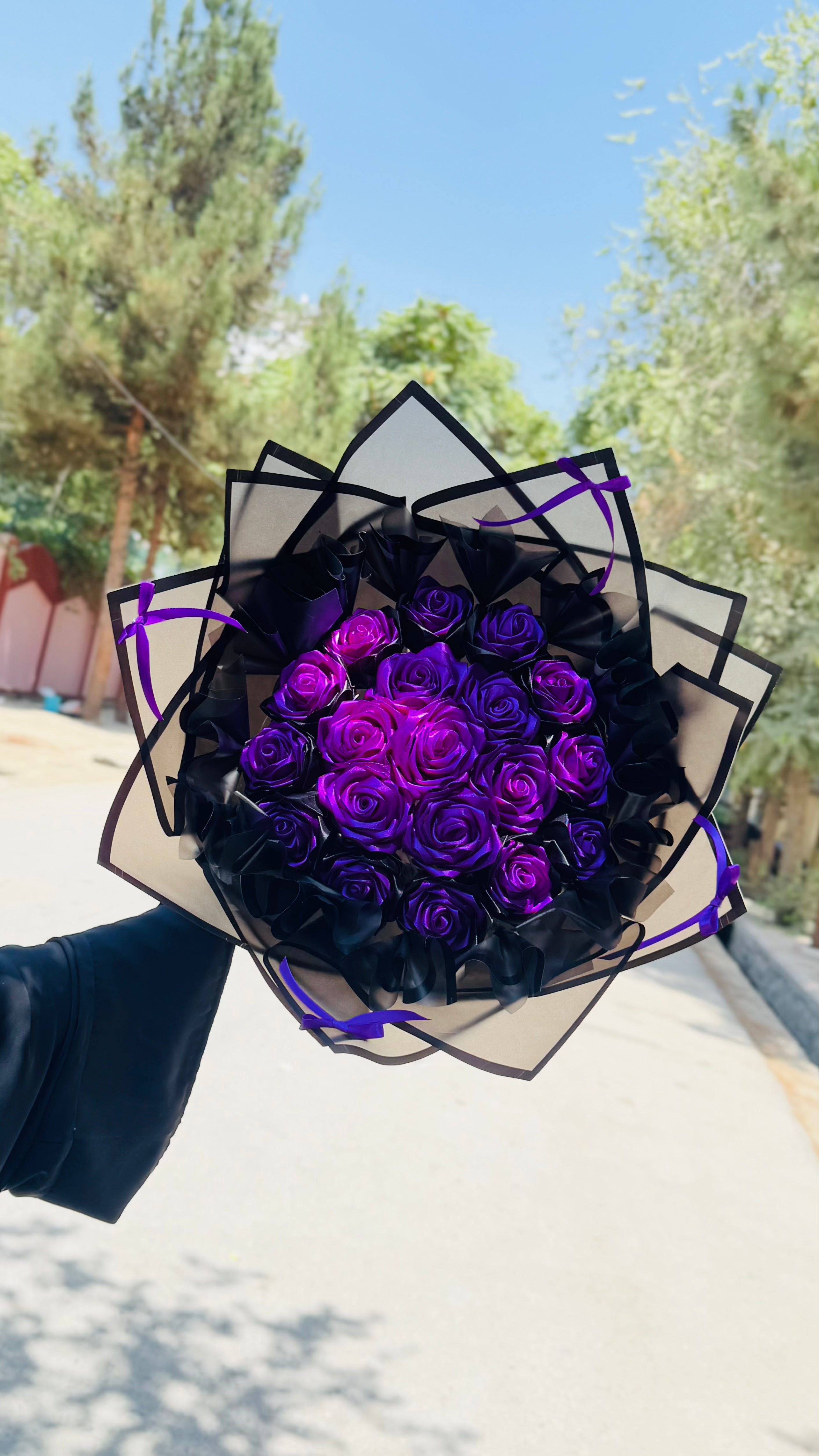 دسته گل ربانی سایز متوسط