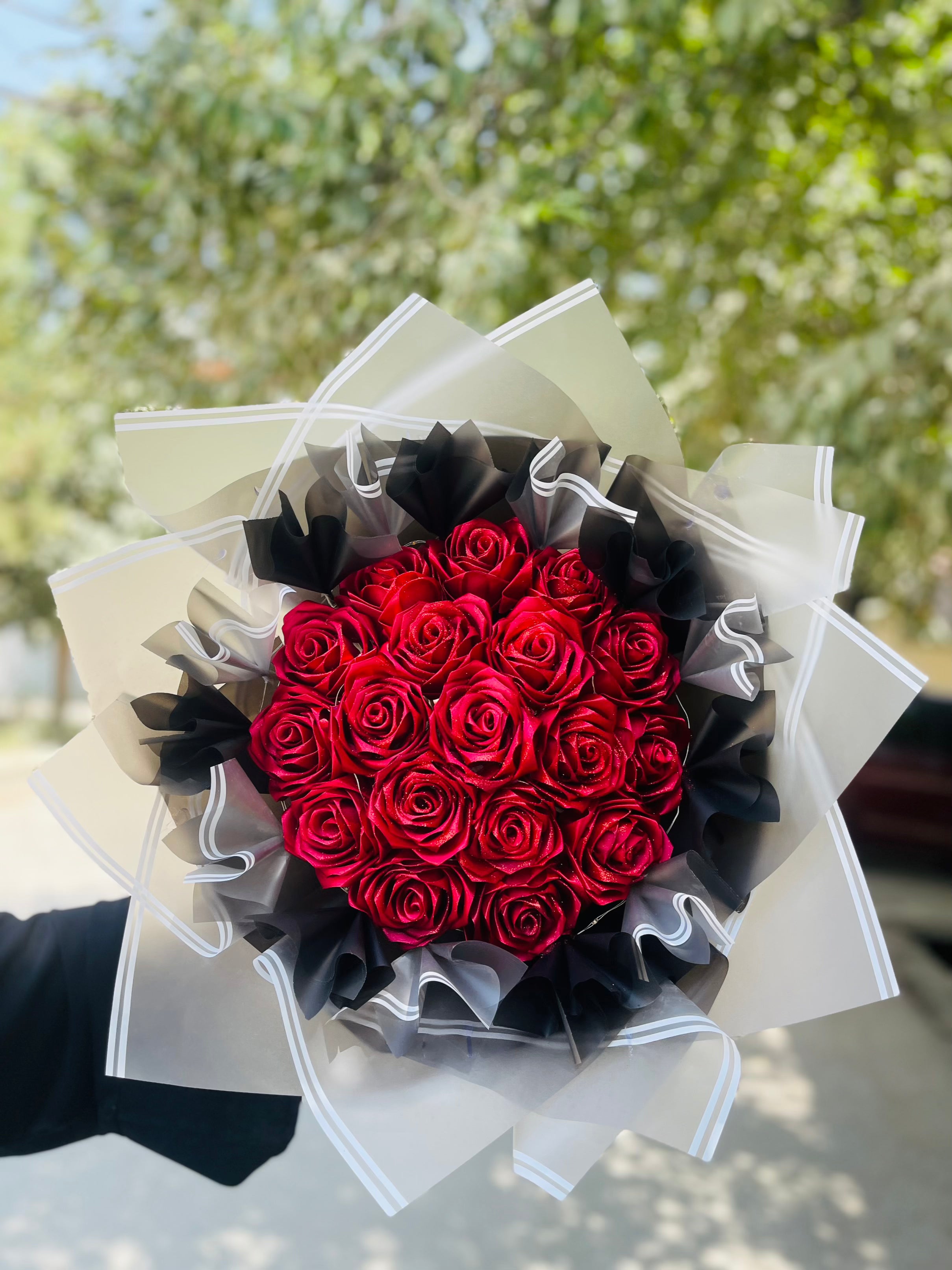 دسته گل ربانی سایز متوسط